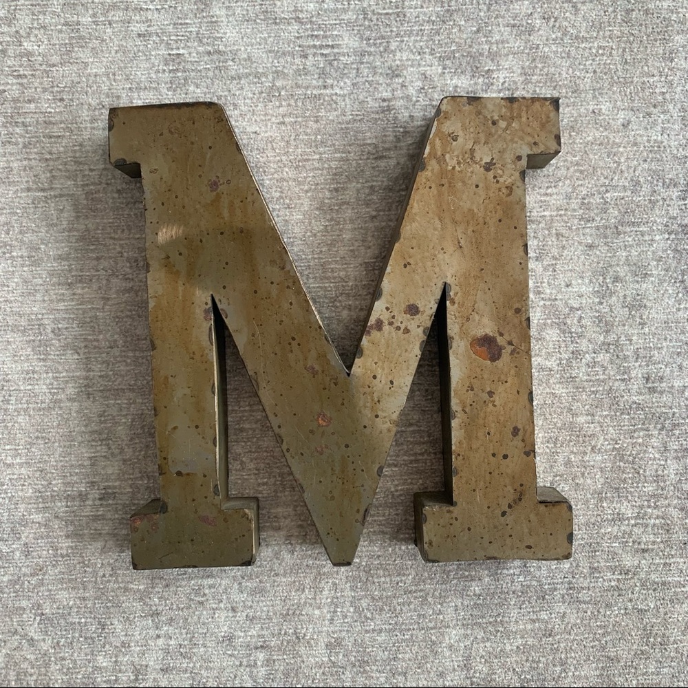 “M” Wall Decor